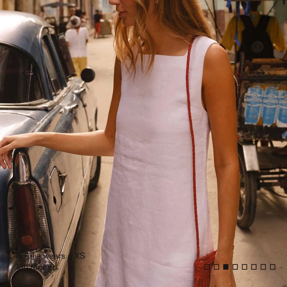 mini white dress